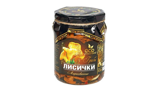 MUSHROOMS ECOFOOD MARINATED LISICHKI 520ML