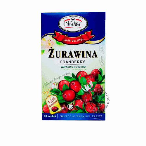 TEA MALWA KLUKVA/CRANBERRY 40G