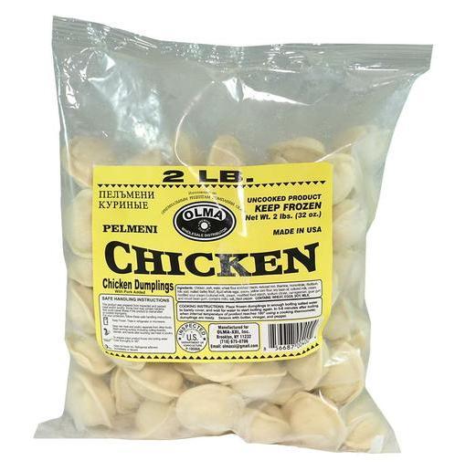 DUMPLINGS OLMA CHICKEN PELMENI 2LB