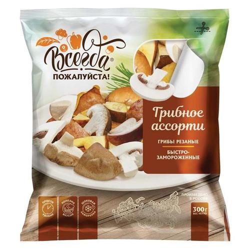 MUSHROOMS VSEGDA POZHALUYSTA ASSORTED 300G