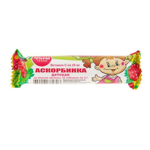 ASKORBINKA STRAWBERRIE 25G