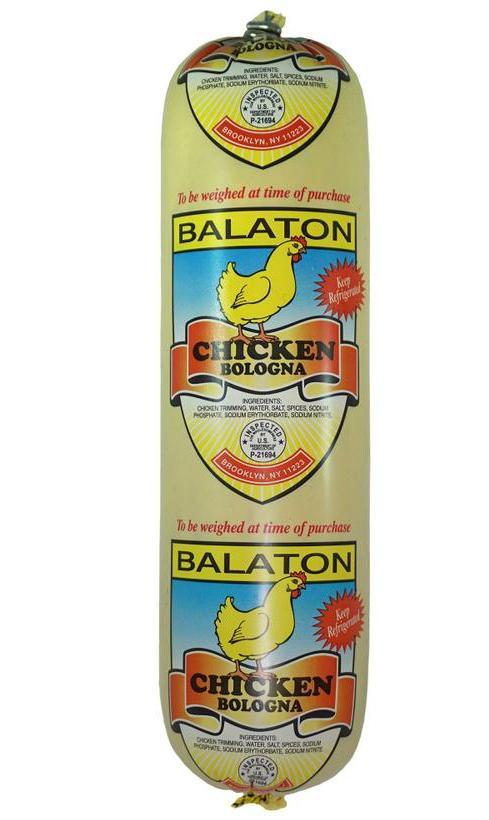 BOLOGNA BALATON BABY CHICKEN BY LB