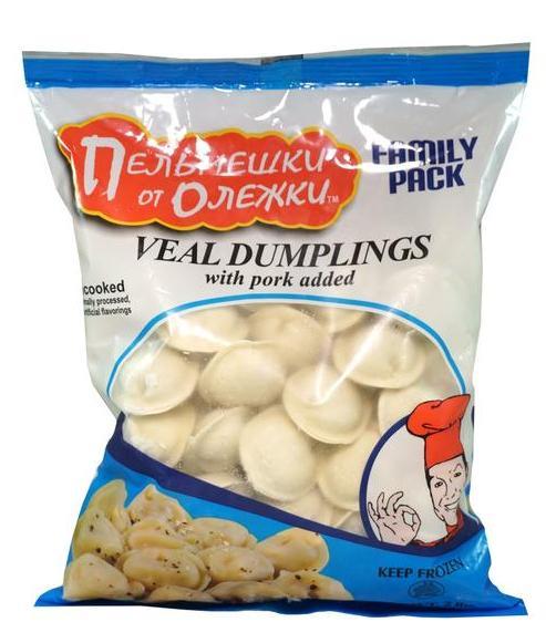 DUMPLINGS OT OLEZHKI VEAL PELMENI 2LB