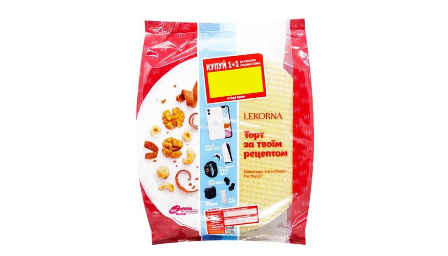 WAFER LEKORNA CAKE CACAO 140G