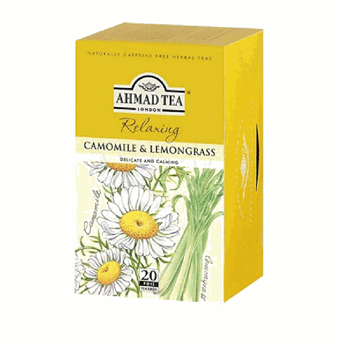 TEA AHMAD CAMOMILE & LEMONGRASS 20 BAG