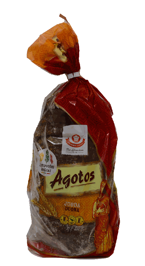 BREAD VILNIAUS AGOTOS LIGHT RYE SLICED 800G