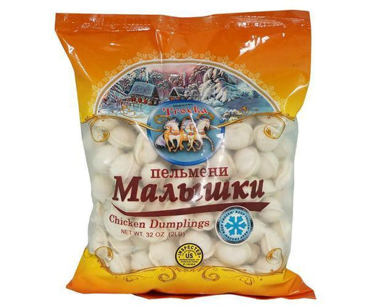 DUMPLINGS GFF TROIKA CHICKEN MALISHKI PELMENI 2LB