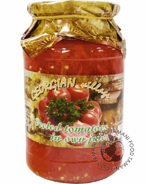 TOMATOES GEORGIAN VILLAGE IN OWN JUICE 655G