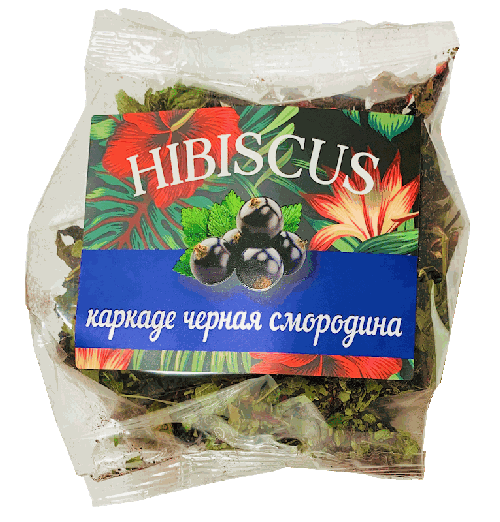 TEA RAYSAD HIBISCUS/BLACK CURRANT 80G