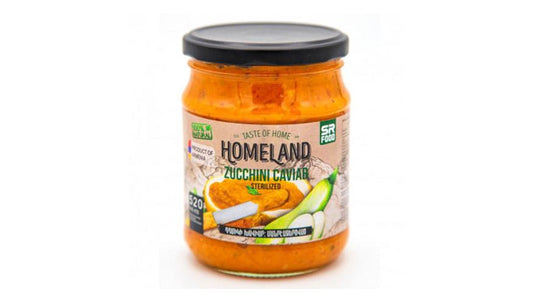 SPREAD HOMELAND ZUCCHINI CAVIAR 520G