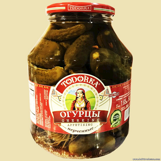 GHERKINS W PEPPER TODORKA 1650G