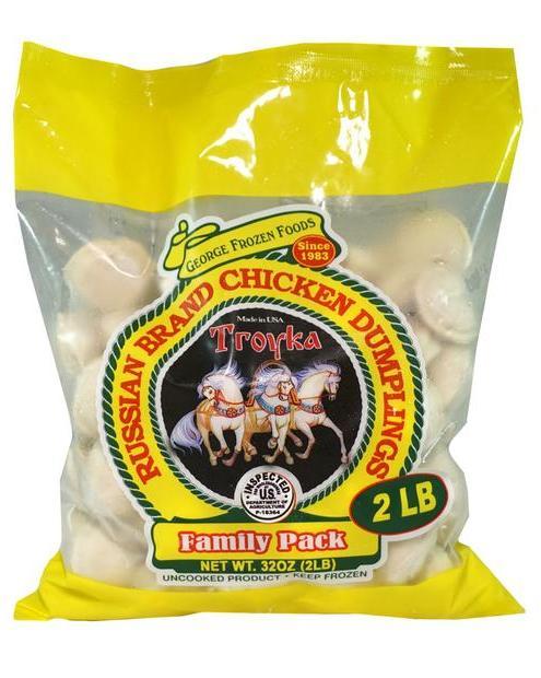 DUMPLINGS GFF TROIKA CHICKEN PELMENI 2LB