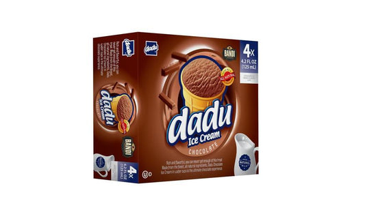 ICE CREAM DADU CHOCOLATE 4 PACK