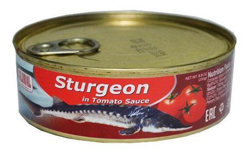 STURGEON GLOBAL W/BUCKWHEAT 250G