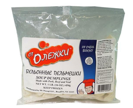 DUMPLINGS OT OLEZHKI SOUP SIBERIAN PELMENI 1LB