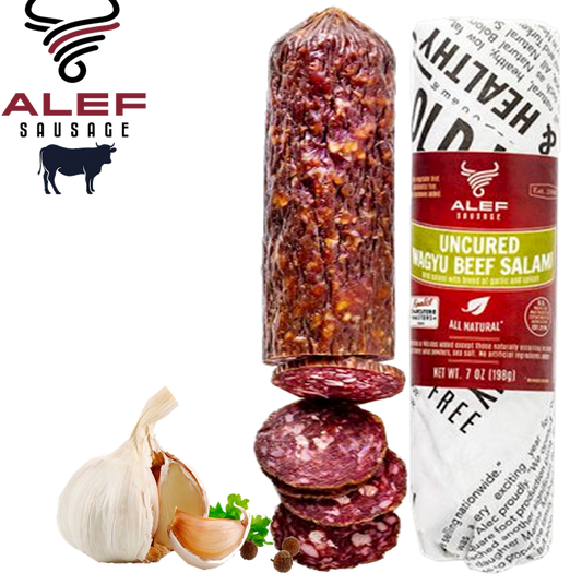 SALAMI DRY ALEF WAGYU BEEF MILD 198G