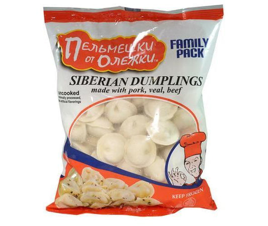 DUMPLINGS OT OLEZHKI SIBERYAN PELMENI 2LB