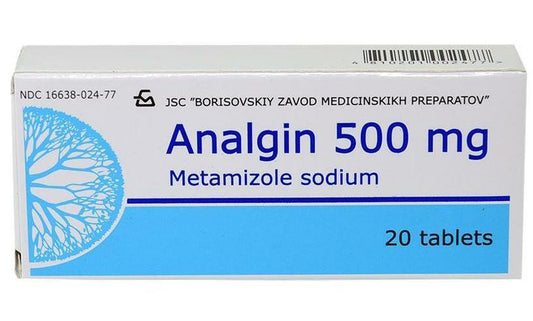 ANALGIN 500MG #20 TABLETOK