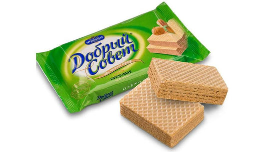 WAFER DOBRI SOVET NUTS SUGAR FREE 73G