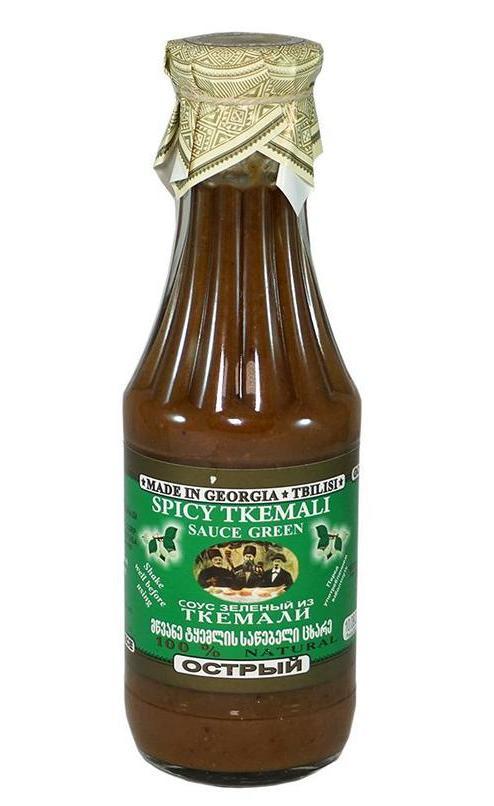 SAUCE GF TKEMALI GREEN SPICY 550G