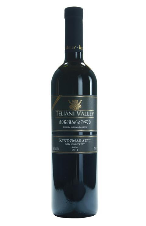 WINE RED SEMI-SWEET TELIANI VALLEY KINDZMARAULI 750ML