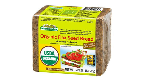 BREAD MESTEMACHER ORGANIC FLAX SEED 500G