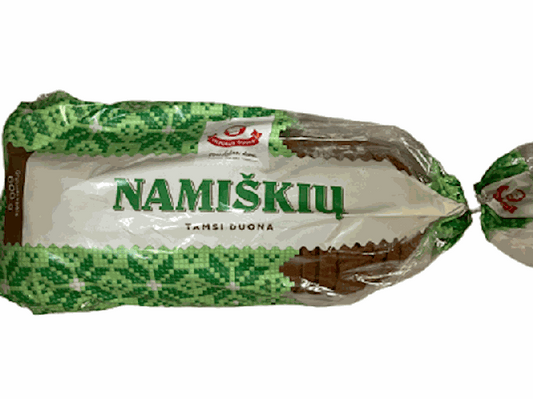 BREAD NAMISKIU DARK SLICED 600G