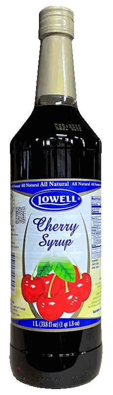 SYRUP LOWELL CHERRY 1L