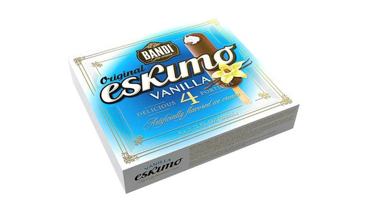 ICE CREAM BANDI ESKIMO 4PK VANILLA