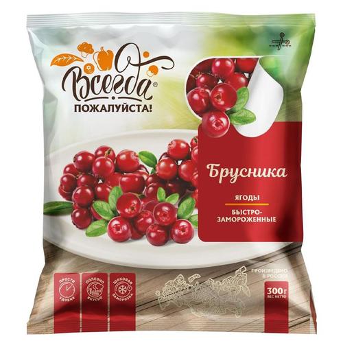 BRUSNIKA VSEGDA POZHALUSTA FROZEN 300G