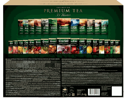 TEA GREENFIELD PREMIUM TEA COLLECTION 30X4