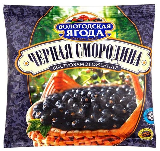 BLACK CURRANT VOLOGODSKAYA YGODA FROZEN 300G