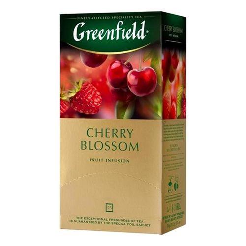 TEA GREENFIELD CHERRY BLOSOM 25BAG