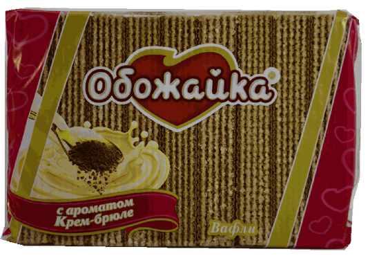 WAFER OBOZHAYKA CREAM BRULE 225G