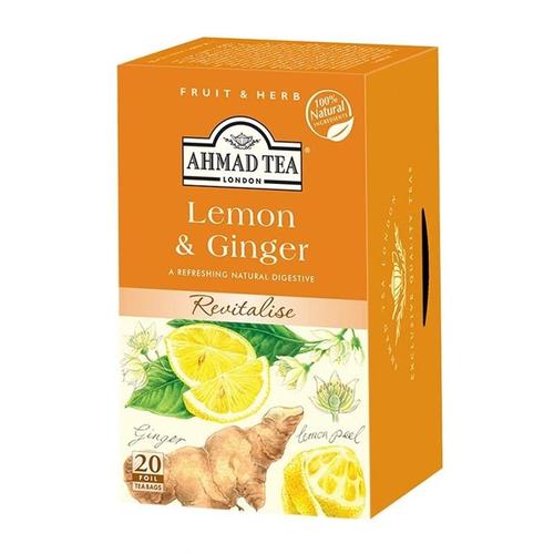 TEA AHMAD LEMON/GINGER 20 BAG