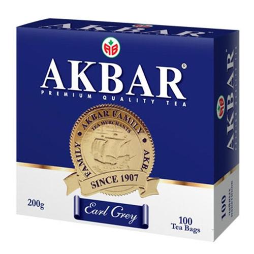 TEA AKBAR EARL GRAY 100 BAG