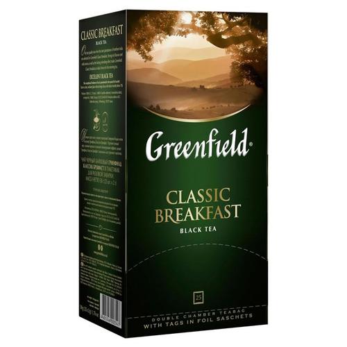 TEA GREENFIELD CLASSIC BREAKFAST 25BAG