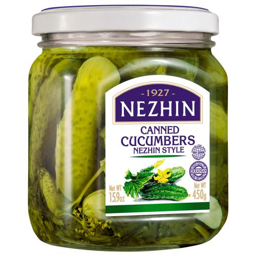 CORNICHONES NEZHIN MARINATED 450G