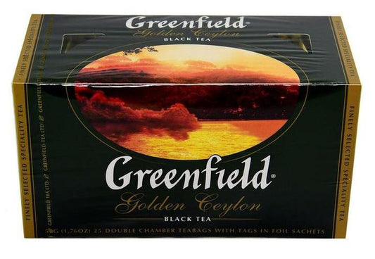 TEA GREENFIELD GOLDEN CEYLON