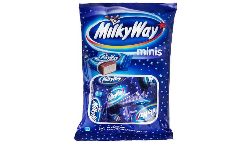 CHOCOLATE BAR MILKY WAY MINIS 176G