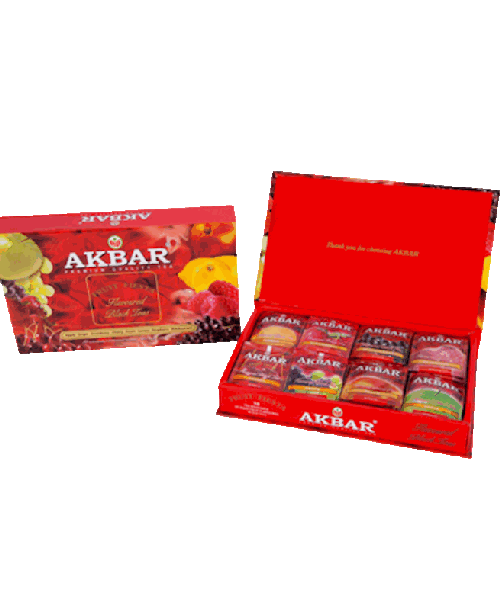 TEA AKBAR ASSORTY FRUIT FIESTA 60X2G