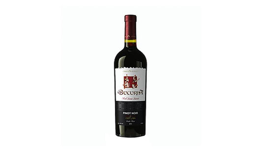 WINE RED SEMI-SWEET BUCURIA PINOT NOIR SSR 750ML